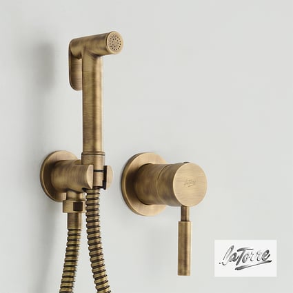 Ντουζάκι μπιντέ Flush-Mix Tech Antique Brass 12211-221